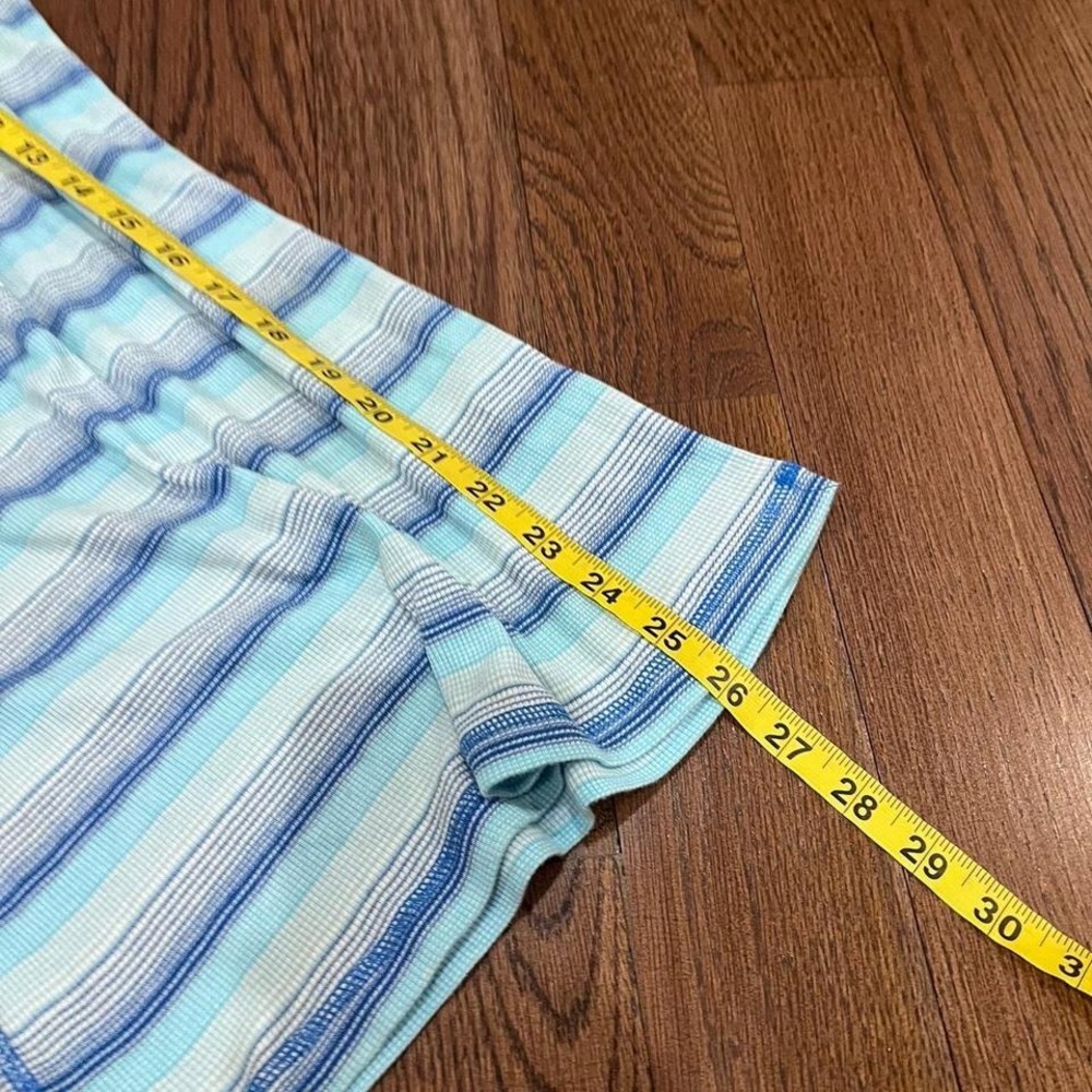 🧁y2k blue striped tank large - Picture 6 of 8